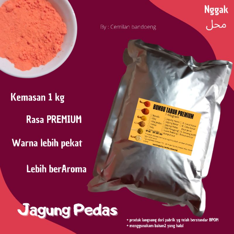 BUMBU TABUR PREMIUM RASA JAGUNG PEDAS 1 KG