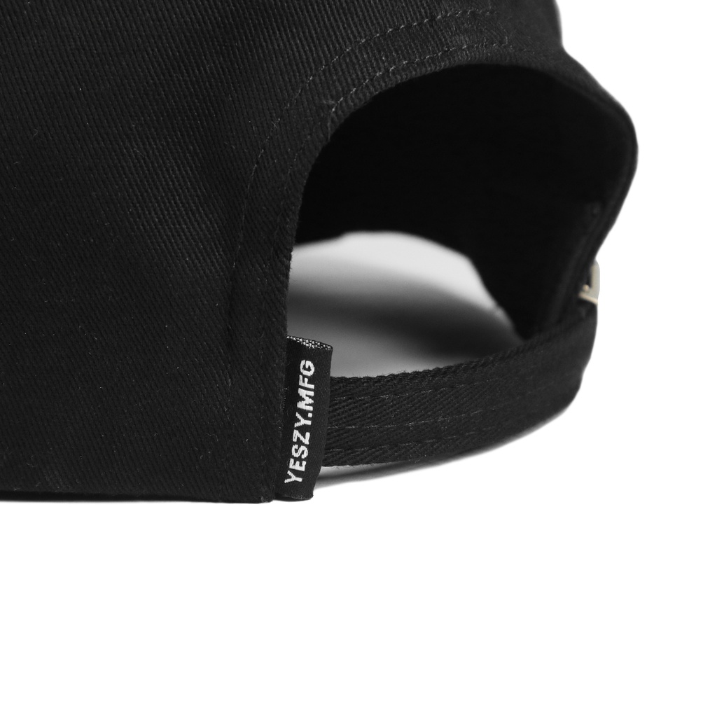 YESZY.MFG Black Polo Cap Veteran