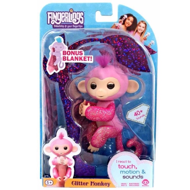 fingerlings sparkle monkey