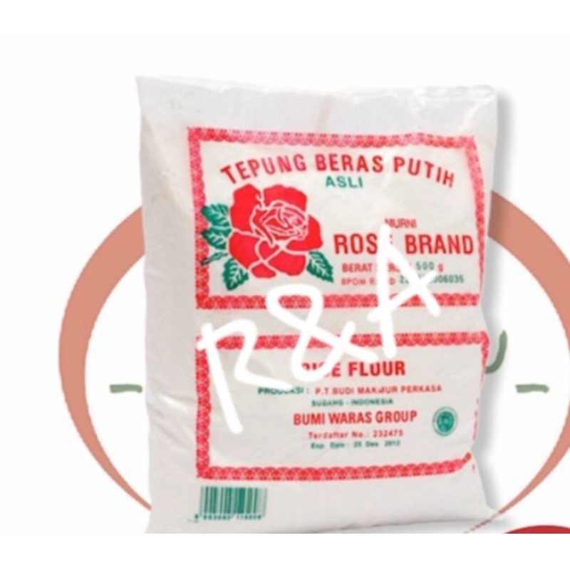 

Tepung beras rose brand 500g