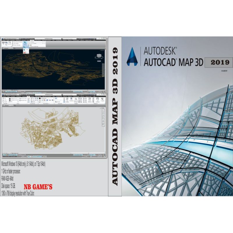 

AutoCad Map 3dx 2019