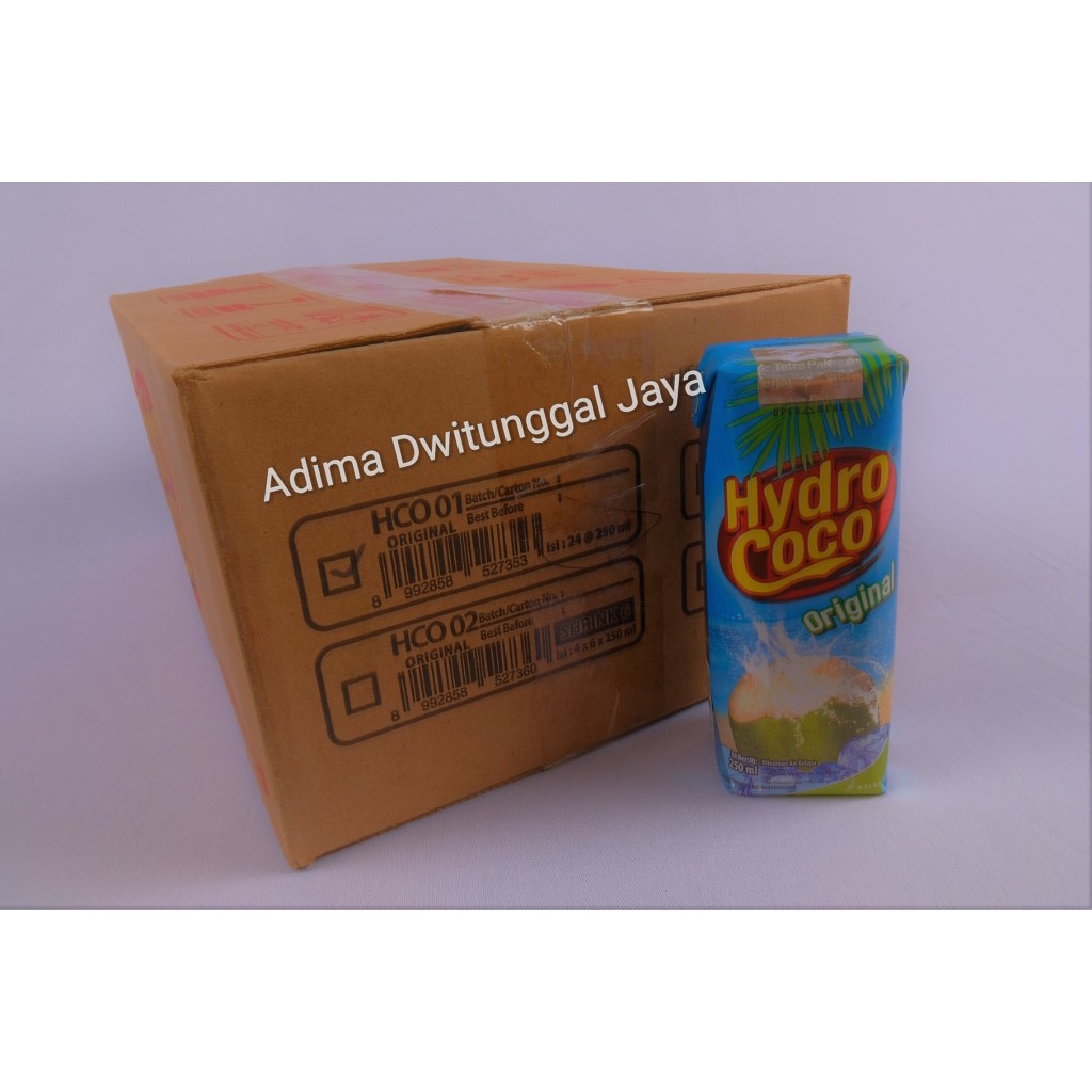 Air Kelapa / Hydro Coco 24x250ml - Karton