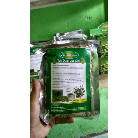 

teh daun jati merk berkah dan herbal