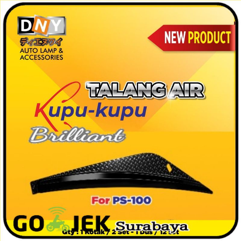 Talang Air 2 Pintu - Dny Kupu Lebar Exclusive - L300 / Colt Diesel PS100 / Ragasa PS135 / Grand Max / Carry New 2019 / Traga