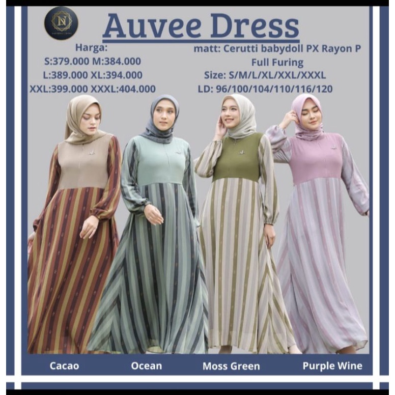 Auvee Dress by Nadheera Luxury