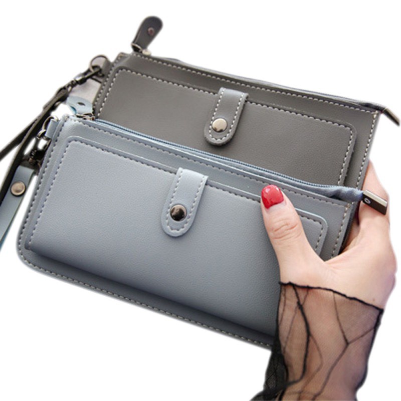 Dompet Panjang Wanita BS17 Bahan Kulit PU Leather Premium ACC