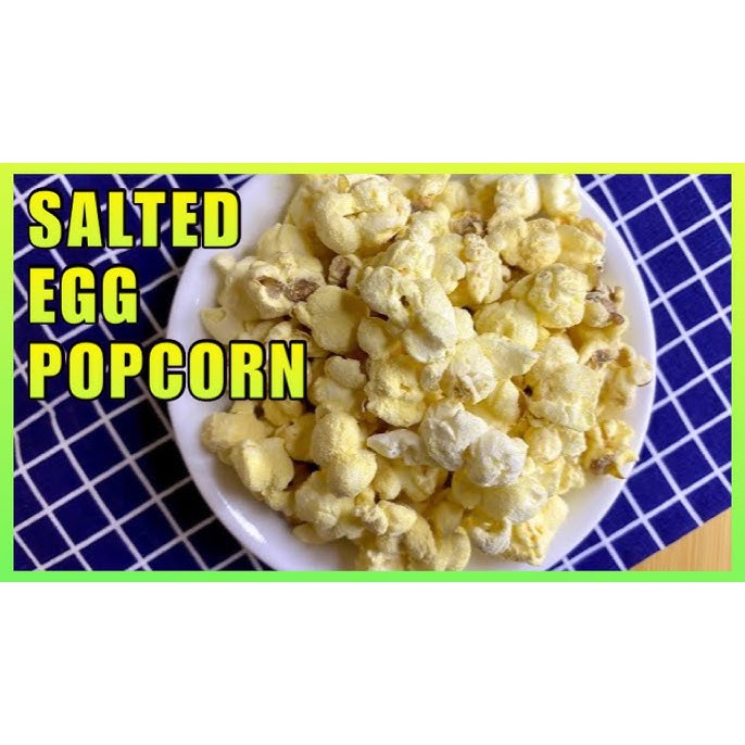 Pop Smile PopCorn Rasa Bubble Tea / Salted Egg Yolk 80gr Pop Corn Telur Asin Salt Egg