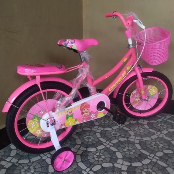 Sepeda Anak Cewek Perempuan  Bmx Mini Centrum 206 Ban Pompa Ukuran 12 Inch , 16 Inch dan 18 Inch