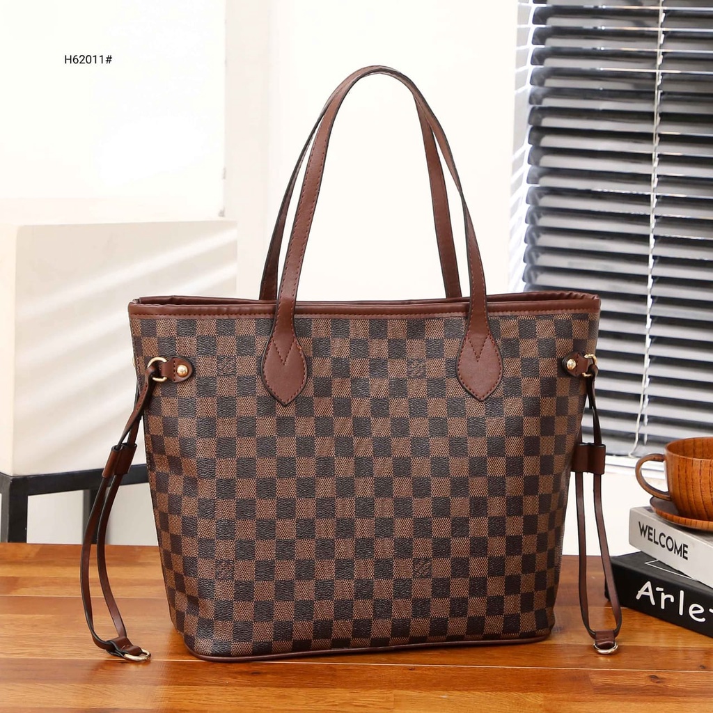 BAG Neverfull MM Zipper Tote Bag 2011/H62011