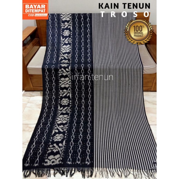 [COD]Kain Tenun Troso blangket Asli couple pria wanita kain seragam kantor