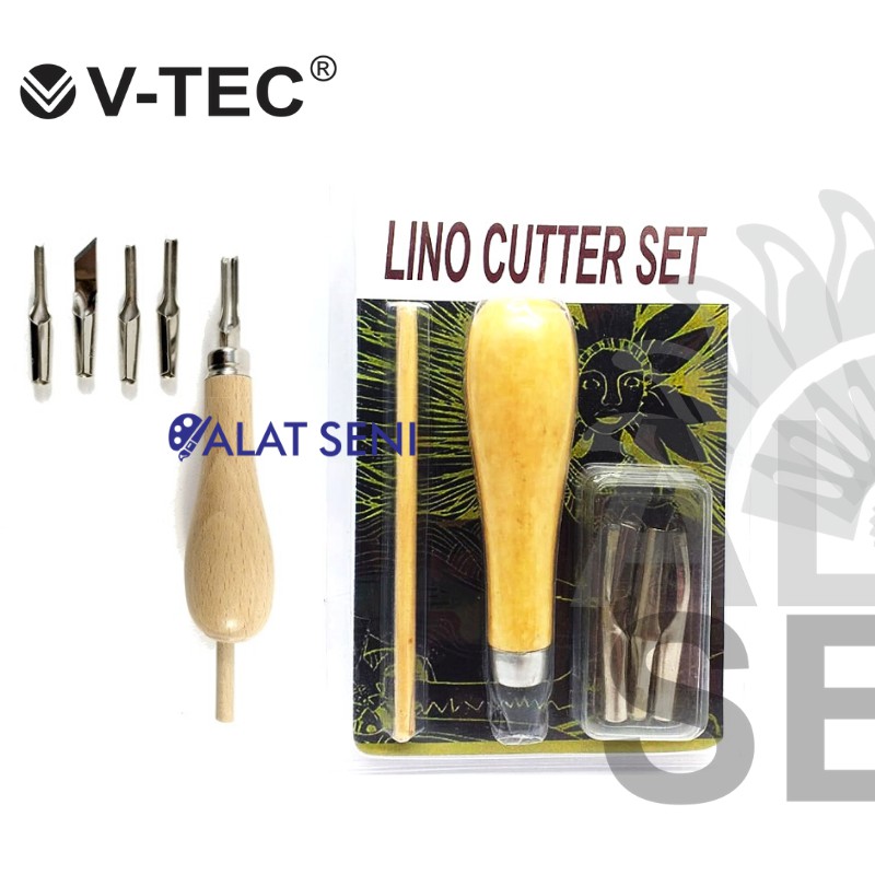 

V-Tec Lino Block Cutter Set Karet VTec Pisau Cukil untuk Kerajinan