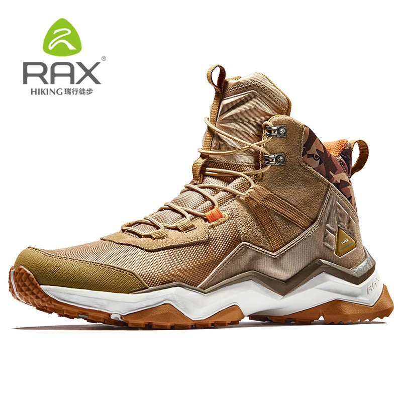 tan hiking boots