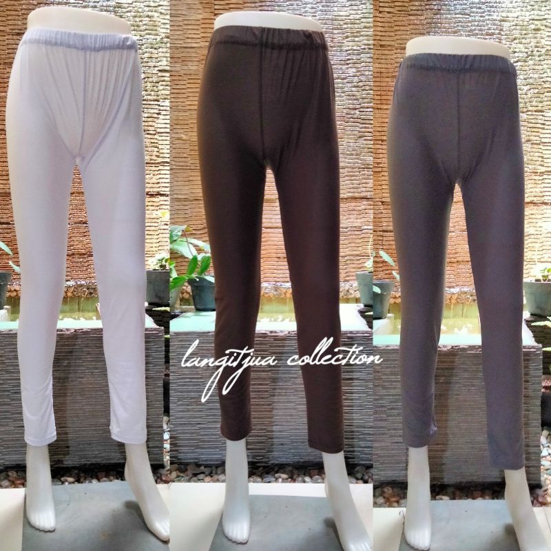 CELANA LEGGING PANJANG BAHAN PREMIUM | CELANA SENAM CELANA BUMIL ANTI BEGAH