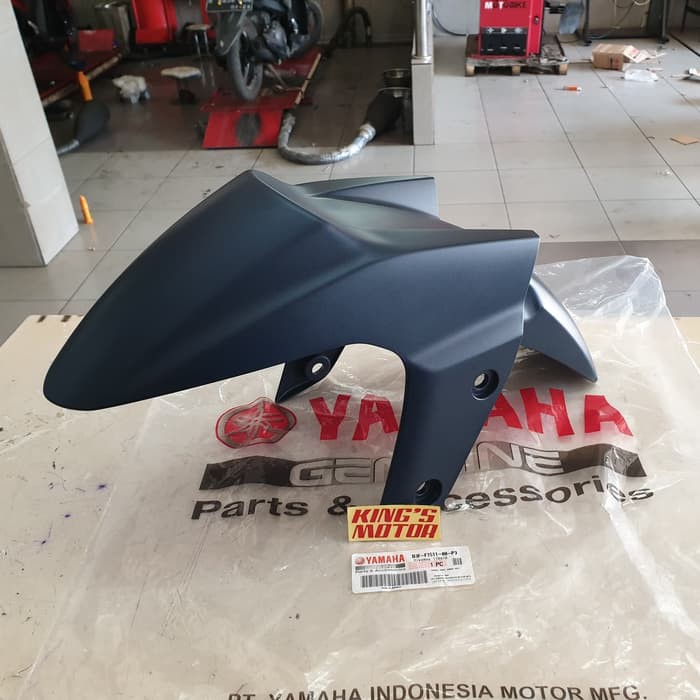 SPAKBOR DEPAN LEXI BIRU DOFF ASLI YAMAHA