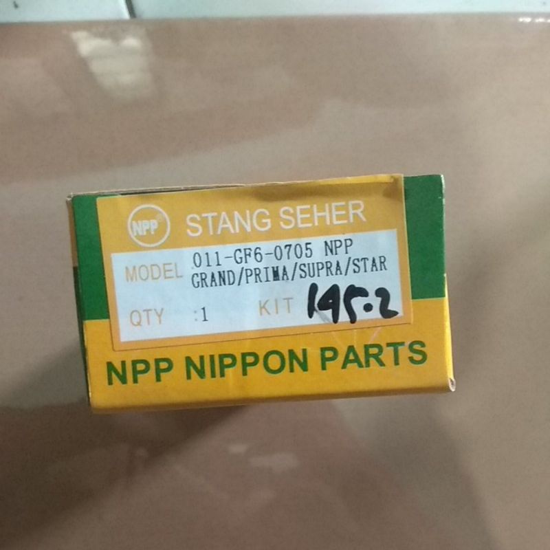conrod/stang seher/stang piston astrea grand/prima/supra/star NPP