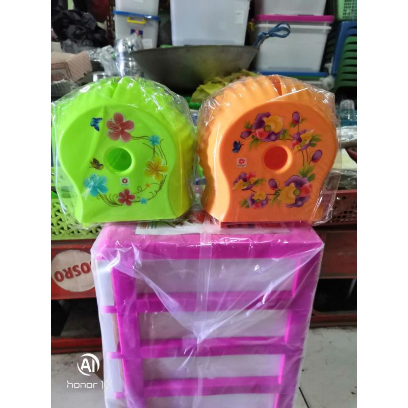 Tempat tissu Sunlife model siput / Tempat tissue karakter / termurah kotak tissue