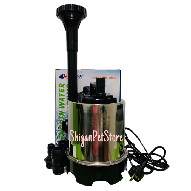 RESUN PENGUIN 8500 Vertical Water Pump / Pompa Air Celup Kolam Ikan Koi Air Mancur PENGUIN8500