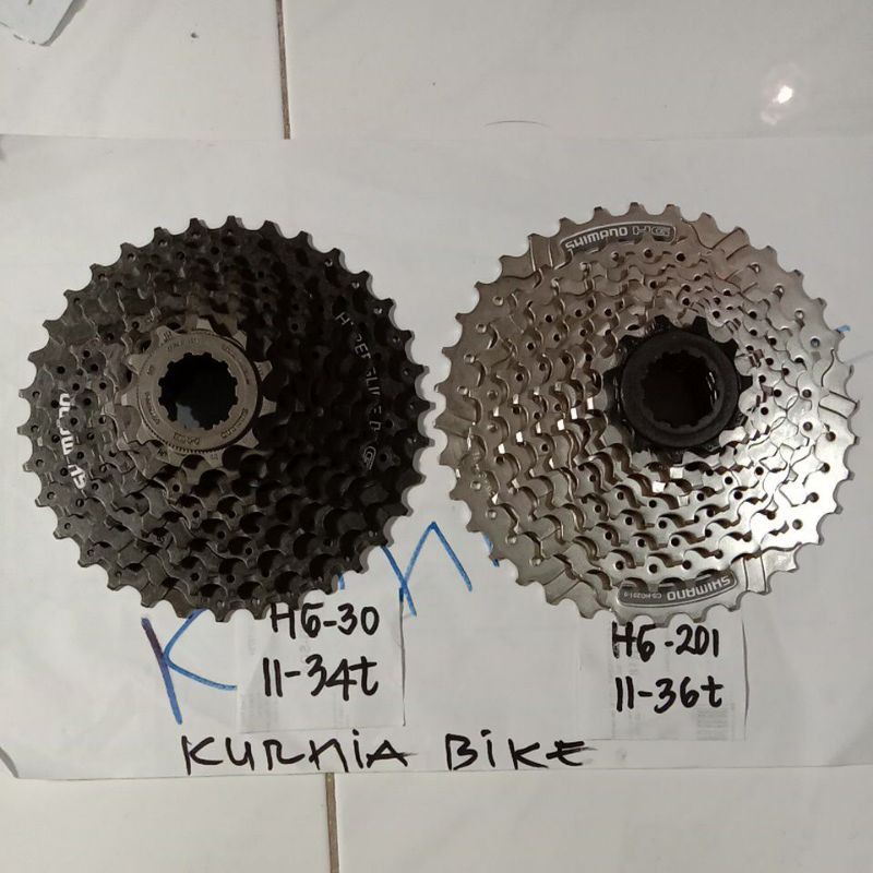 Gear 9 speed hg30 (34t),  hg200 / hg201 (36t) sprocket 9 sp murah sepeda lipat Minion mtb