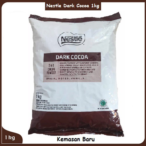 

NESTLE DARK COCOA 1Kg (Darkcocoa Coklat Malt ) nestle darkcocoa 500gr coklat malt by Nestea Profesional