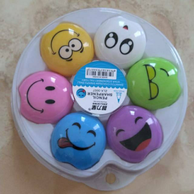 

1 Pack Rautan Motif Smile Warna-warni