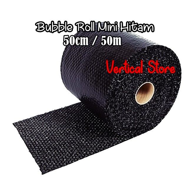 

Bubble Wrap Hitam Roll Sedang 50cm x 50m