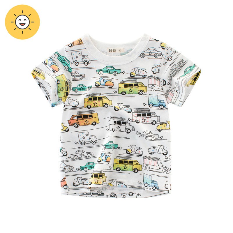 Kaos T Shirt Katun Anak Laki laki Perempuan Lengan Kaos T Shirt Katun Anak Laki laki Perempuan Lengan