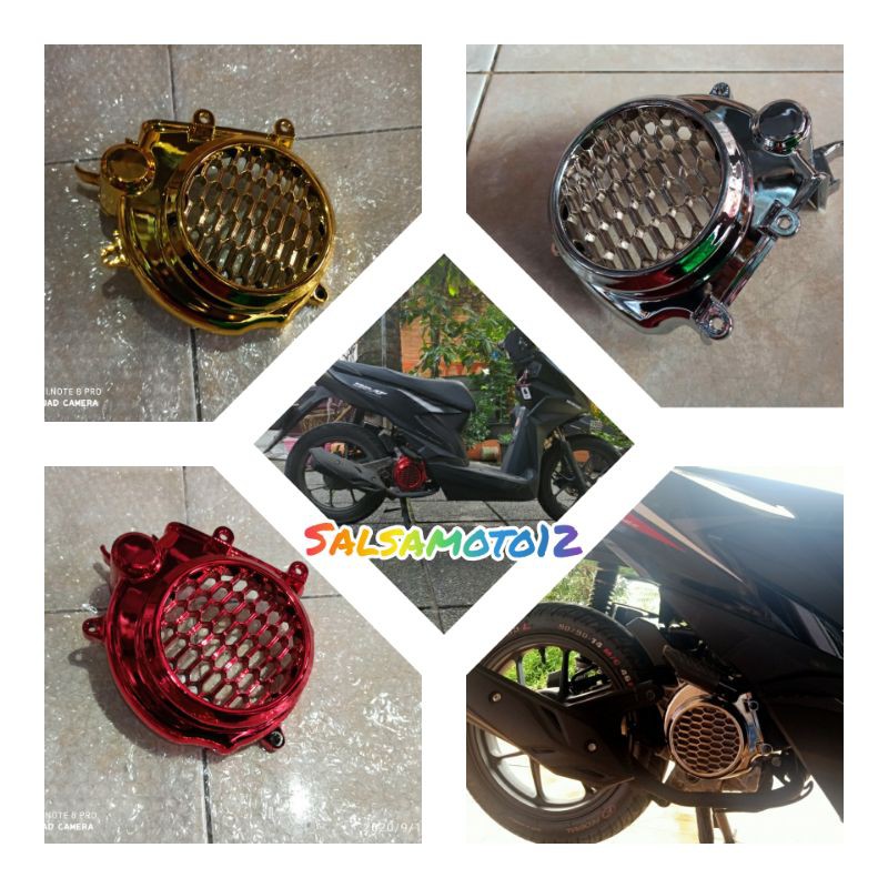 variasi Variasi Aksesoris Tutup Kipas Scoopy 2021 Genio Beat 2020 Beat Deluxe Beat Street 2020