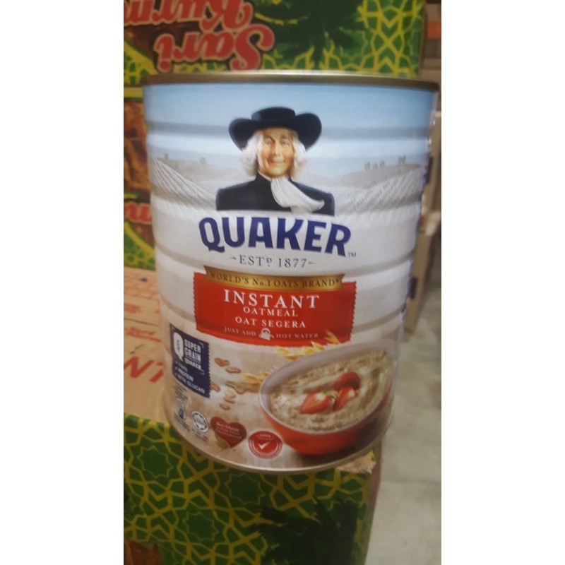 

Quaker malaysia Instant Oatmeal sereal oat meal 800gr high fibre