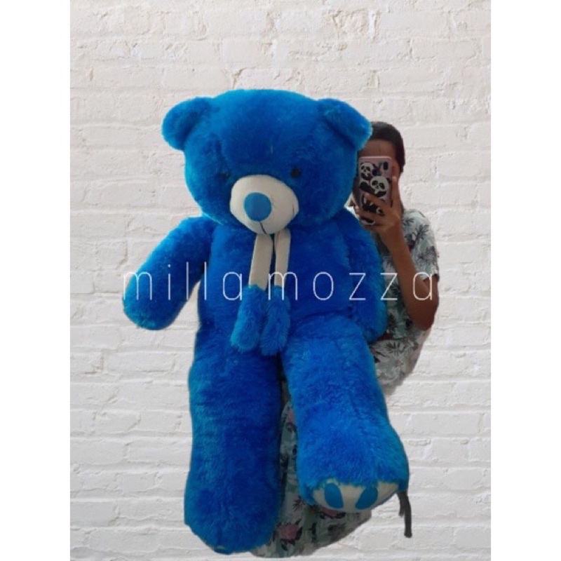 BONEKA BERUANG TEDDY BEAR 1.1METER TELAPAK PREMIUM TELAPAK SYAL SNI ( Standar Nasional Indonesia )