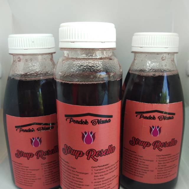 

Sirup Teh Rosella Asli Bunga Rosella 250ml