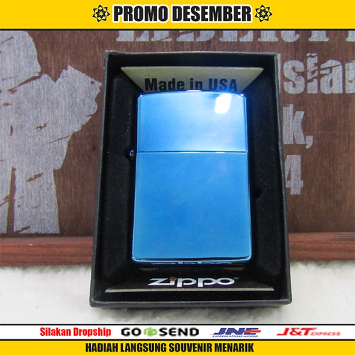 Korek API Zippo Biru KRA003HGR