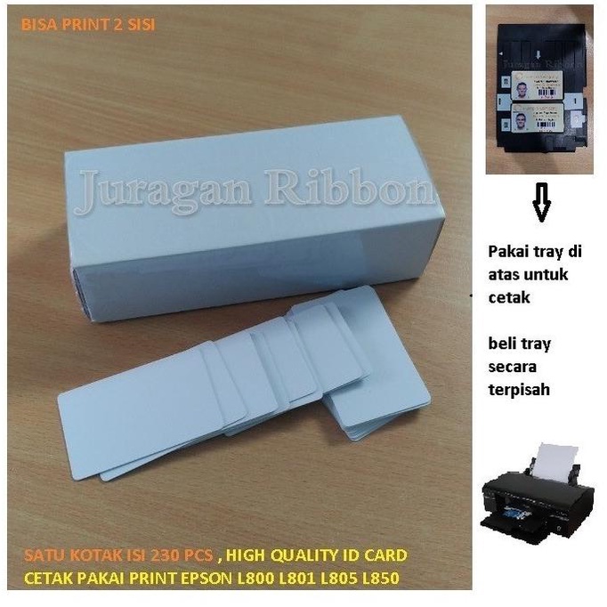 

[[COD]] inkjet ID Card harga per box ( satu kotak isi 230 pcs ) High qualiy STOK TERBATAS Kode 1128