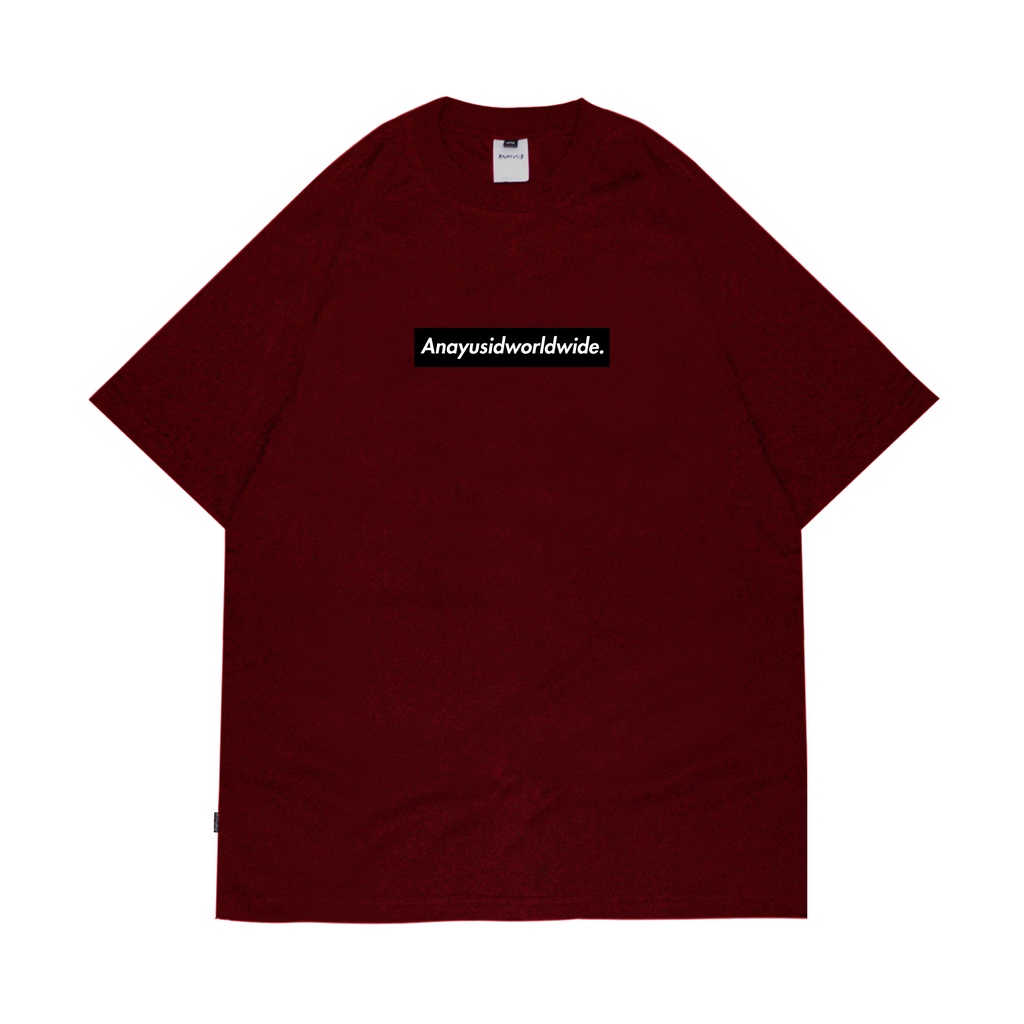 anayusid | t-shirt kaos Kaos Distro Kaos Lengan Pendek Katun Kaos Cowok Kaos Band T-shirt Pria dan W