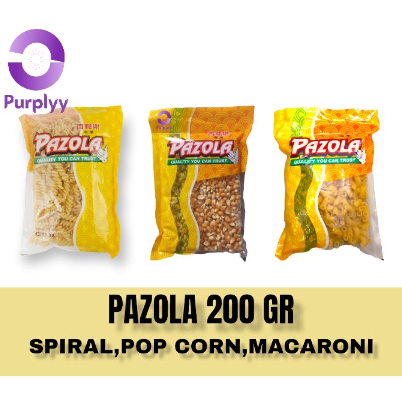 

PAZOLA JAGUNG KERING|POP CORN 200GR| PAZOLA SPIRAL|PAZOLA MACARONI