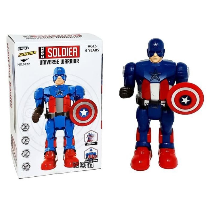 ROBOT SOLDIER CAPT AMERICA 0822