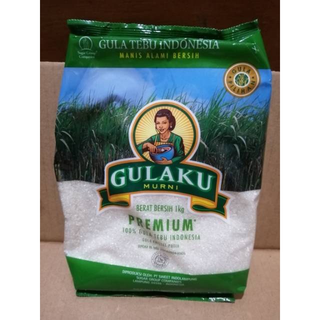 Gulaku gula tebu premium putih 1 kg 1kg