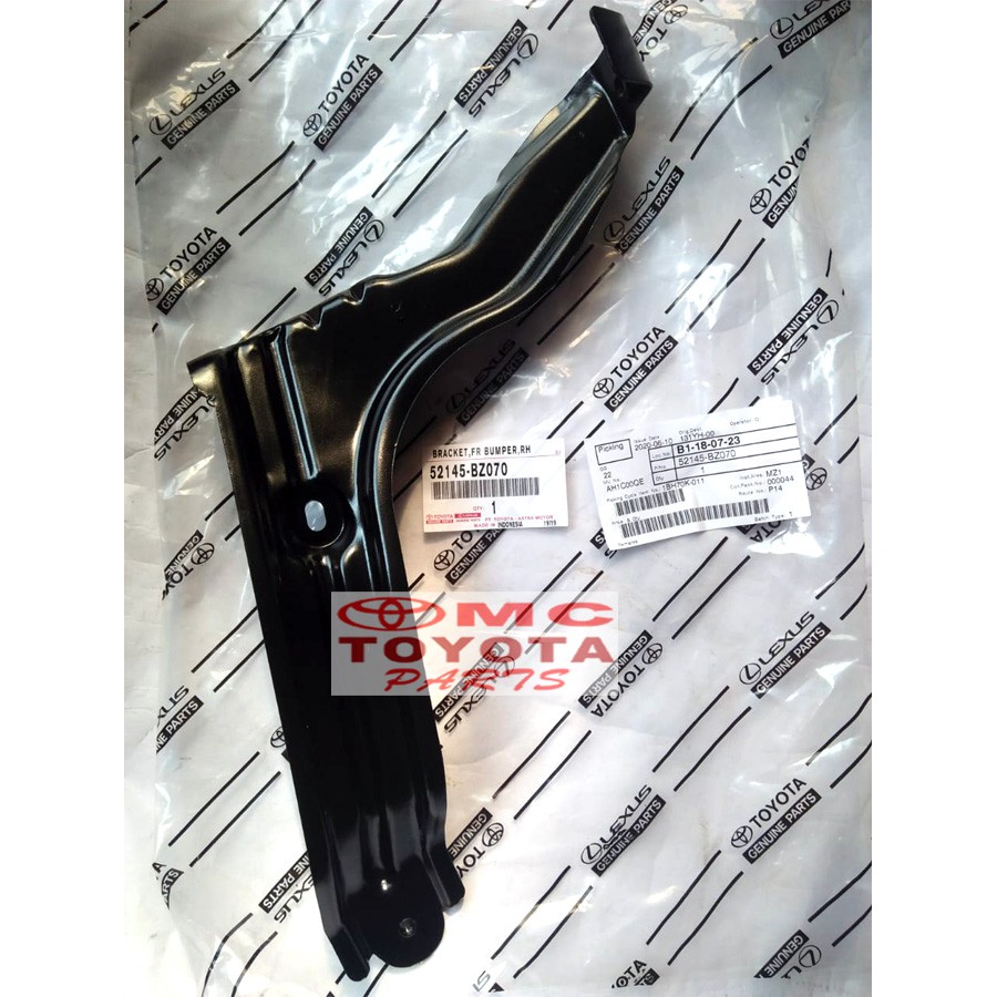 Support Bracket Breket Bumper Depan Kanan Rush Terios 52145-BZ070