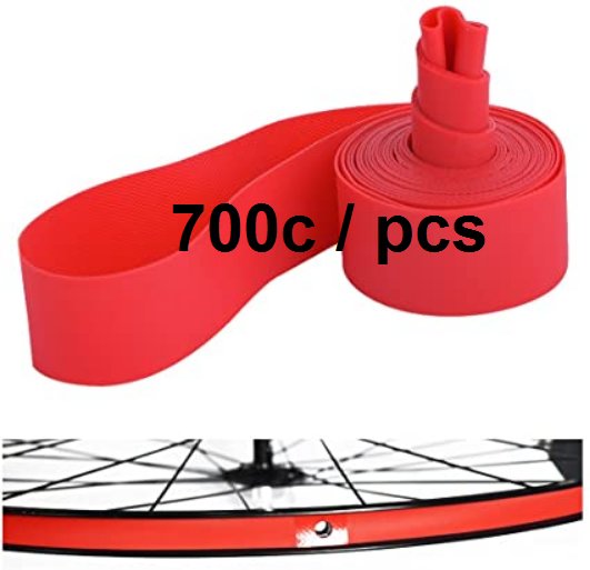 RIM TAPE 700c PITA VELG JARI JARI RUJI PELINDUNG BAN DALAM SEPEDA 700 C RIMS pelapis ban dalam