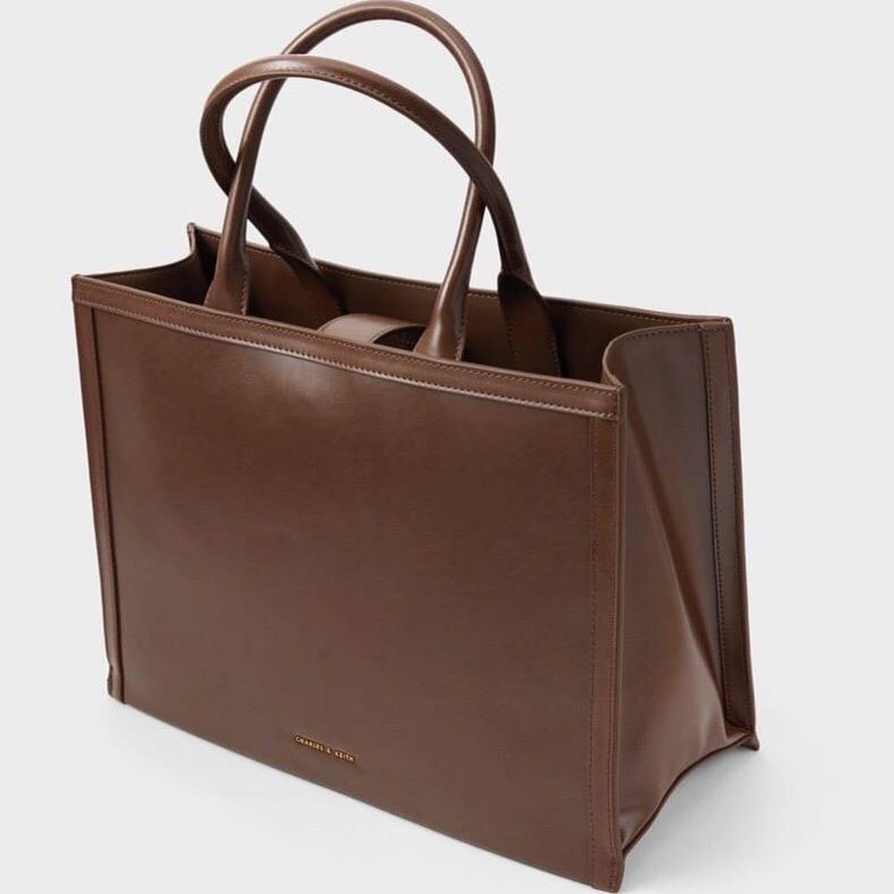 CHARLES & KEITH EXTRA LARGE TOTE BAG SLING BAG HAND BAG TAS IMPORT TAS WANITA BAGUS MURAH TAS CNK