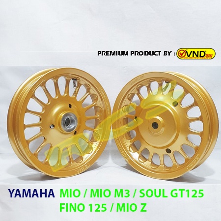 VELG RACING VND ROULLETE RING 12 YAMAHA MIO MIO M3, SOUL GT125, FINO 125, MIO Z, XRIDE 125