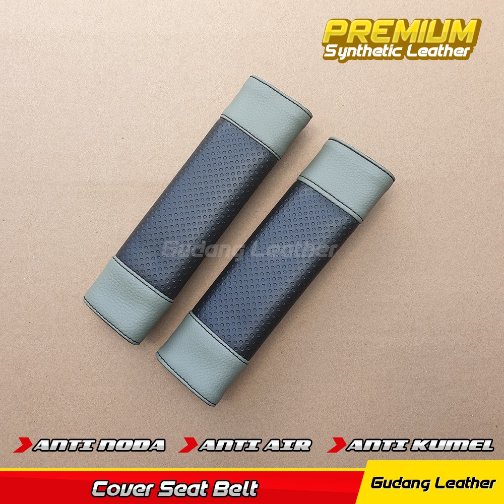 Cover seat belt / Cover sabuk pengaman - Abu