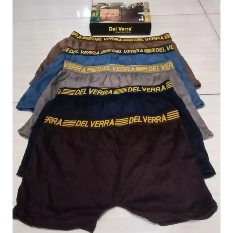 Boxer dewasa murah [3pcs] del vera (R²)