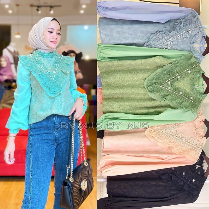 READY ATASAN RAJUT RENDA