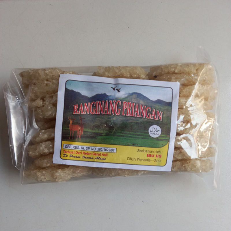 Rengginang Mentah Rengginang Priangan 400 Gram