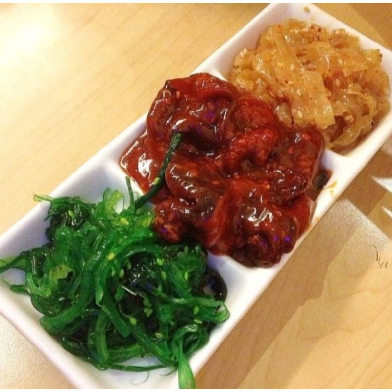 Chuka sushi tobiko roe fish wakame idako kurage frozen gurita ubur ubur halal mui bpom termurah tobiko bahan sushi