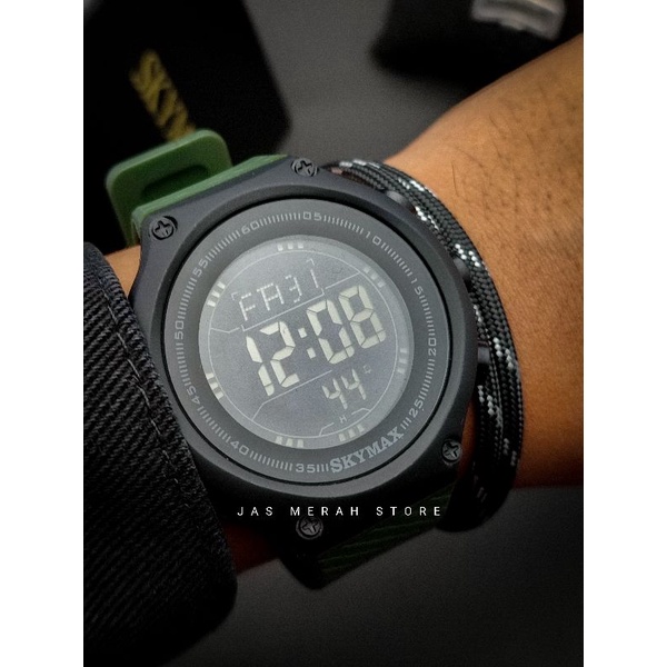 Jam Tangan Pria Skymax Army Original Waterproof 30 M