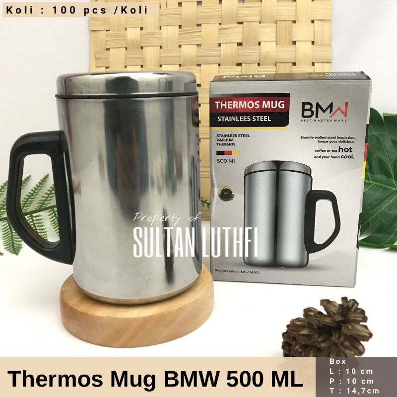 Thermos Mug Stainless Steel 500 Ml BMW MG-TM500