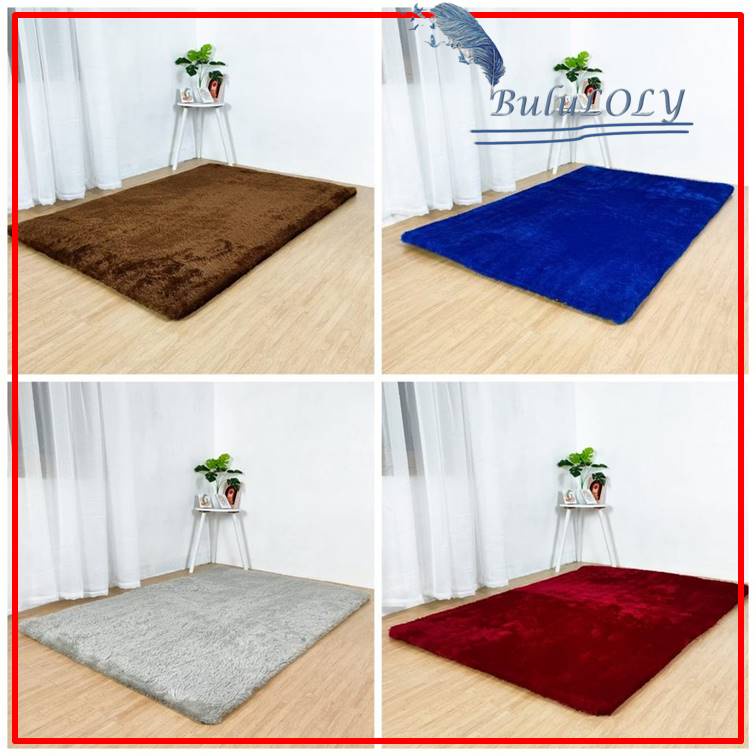 karpet bulu rasfur 200x150x5cm