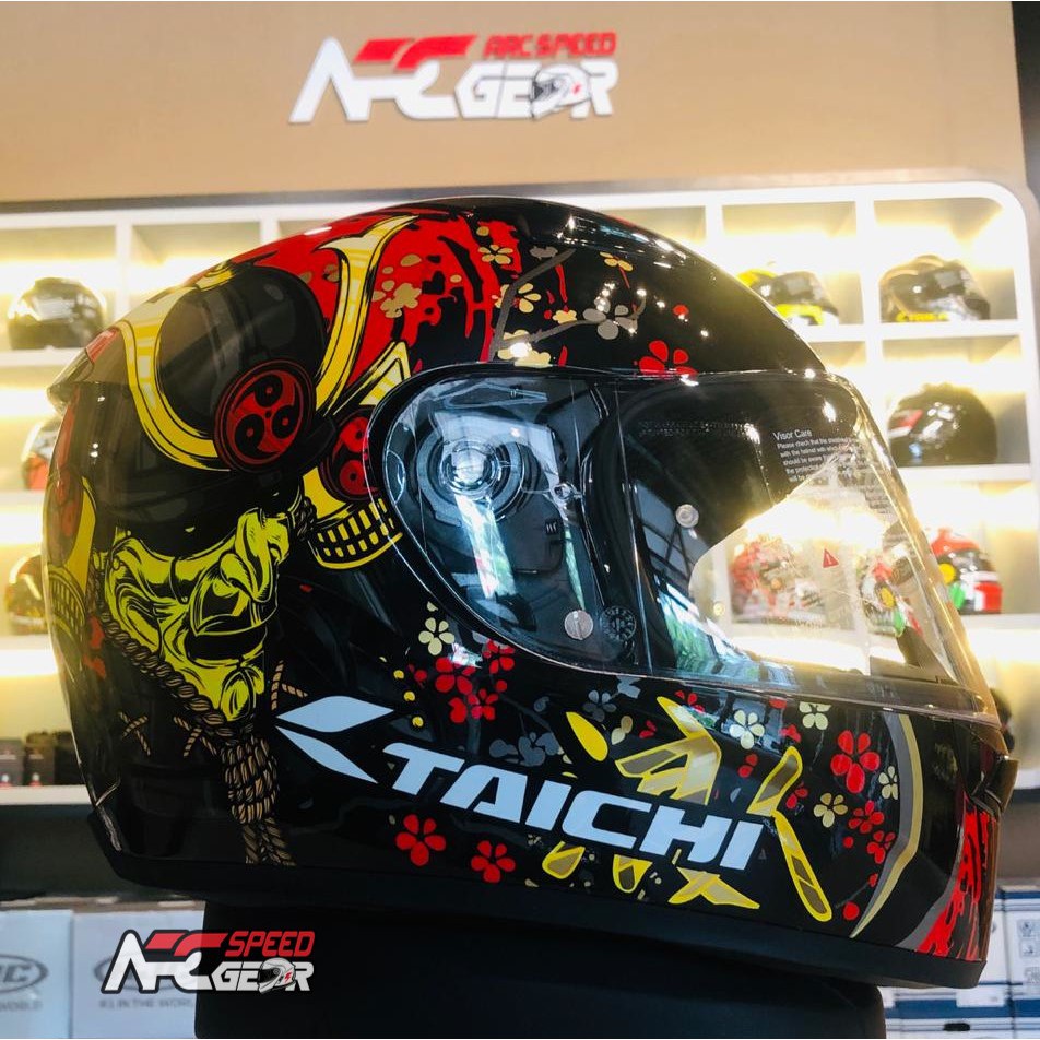 Helm Full Face SIRCON TAICHI Ronin Black XL - Helmet Motor