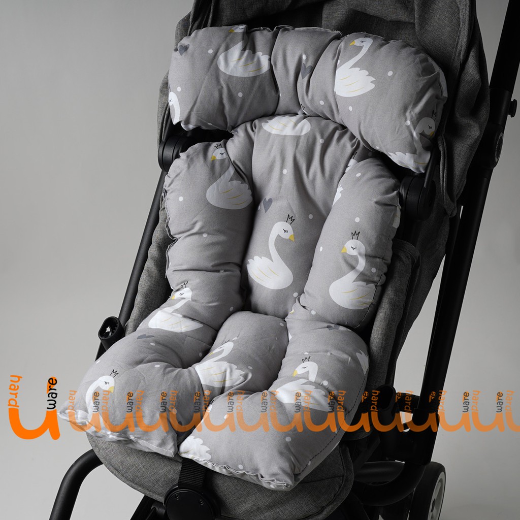 PREMIUM!! ALAS STROLLER BABY UNIVERSAL BISA SEMUA STROLER / ALAS BOUNCER / ALAS CAR SEAT DI MOBIL 4.